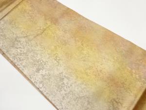 引箔抽象模様名古屋帯